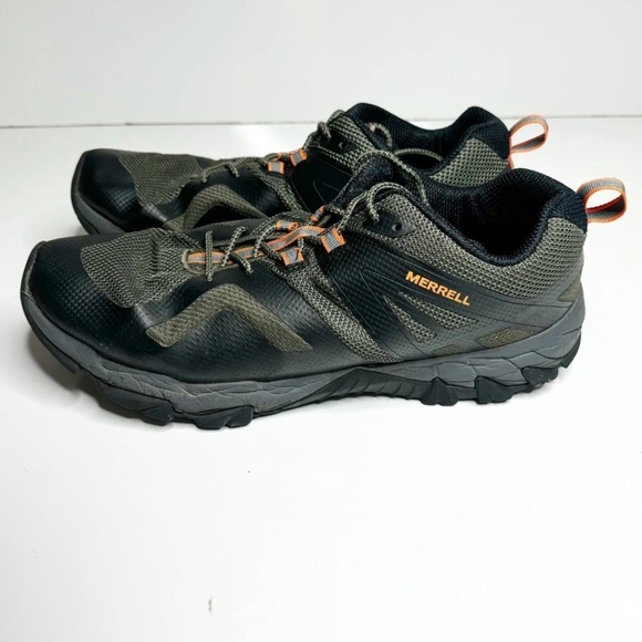 Merrell Other - Merrell Meru Low Top Lace Up Hiking Shoes Olive Black J034425 Men’s Size 11